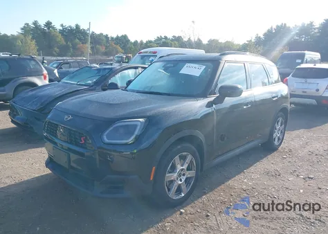 2025 Mini Countryman Cooper S из США, поврежденный, VIN WMZ23GA06S7P63836